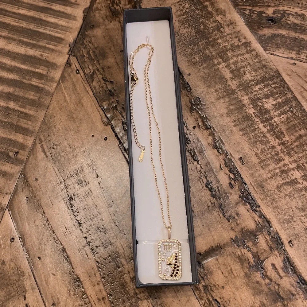 NWOT - Virgo Zodiac Constellation Necklace ♍️✨💫 - Picture 3 of 7